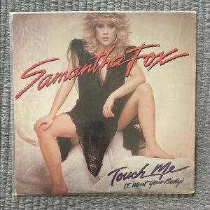 Samantha Fox touch me I want your body 12 inch vinyl single
